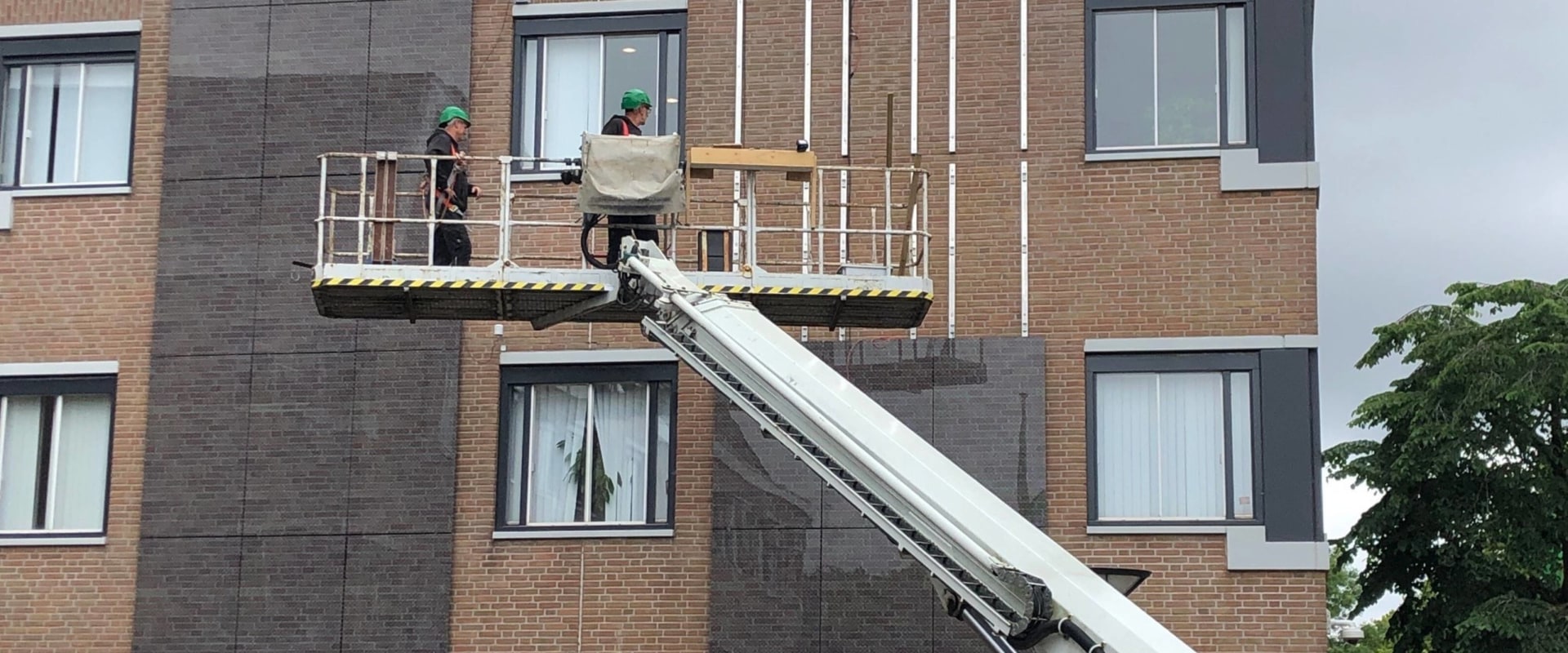 Welk deel van het dak is de gevel?